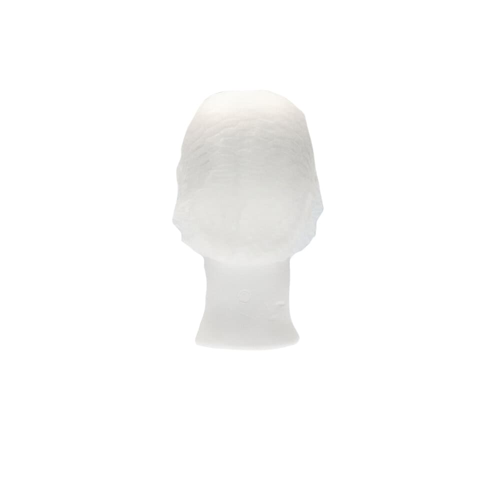 Haarnet CMT clip non-woven M 50cm PP wit 100 stuks 2