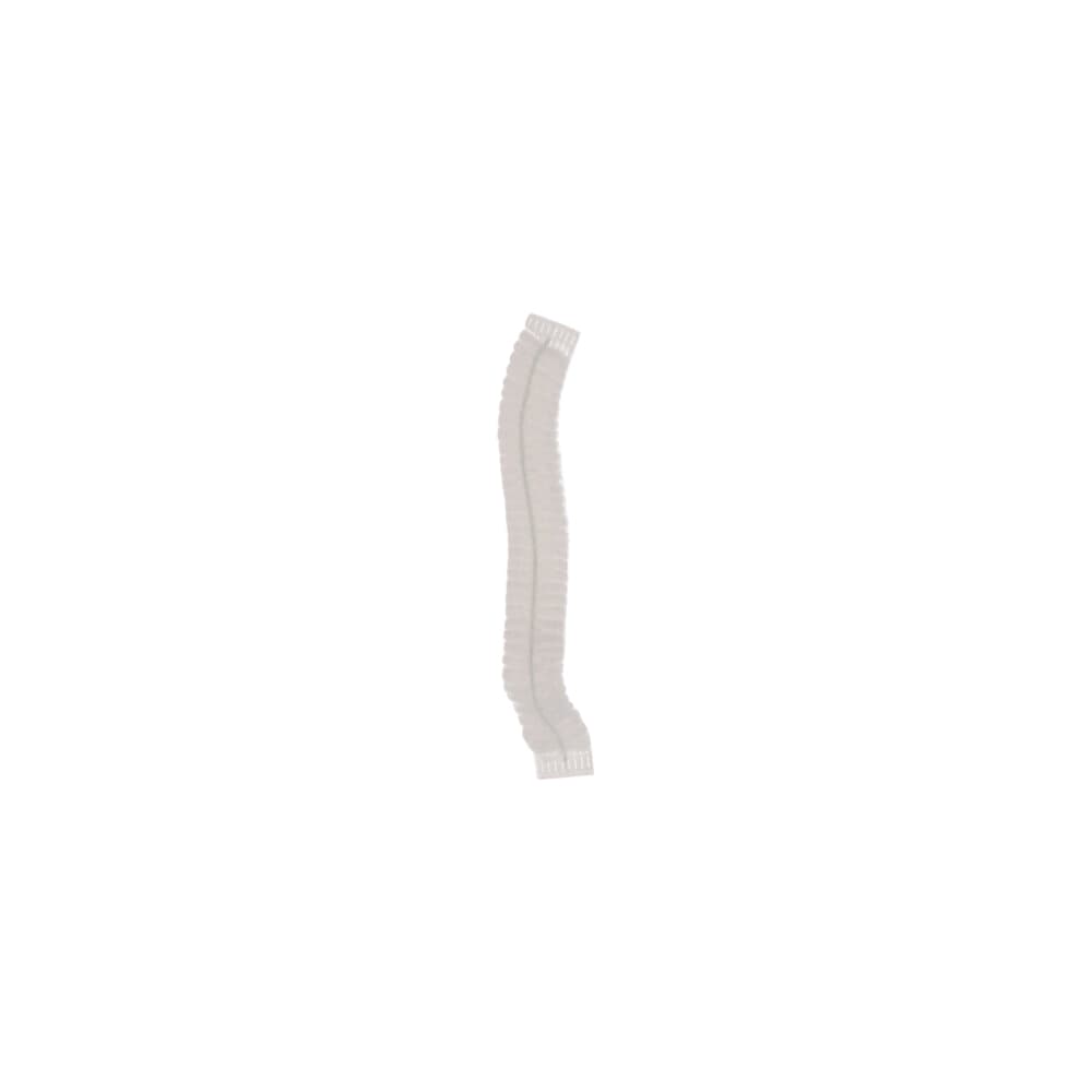 Haarnet CMT clip non-woven M 50cm PP wit 100 stuks 4