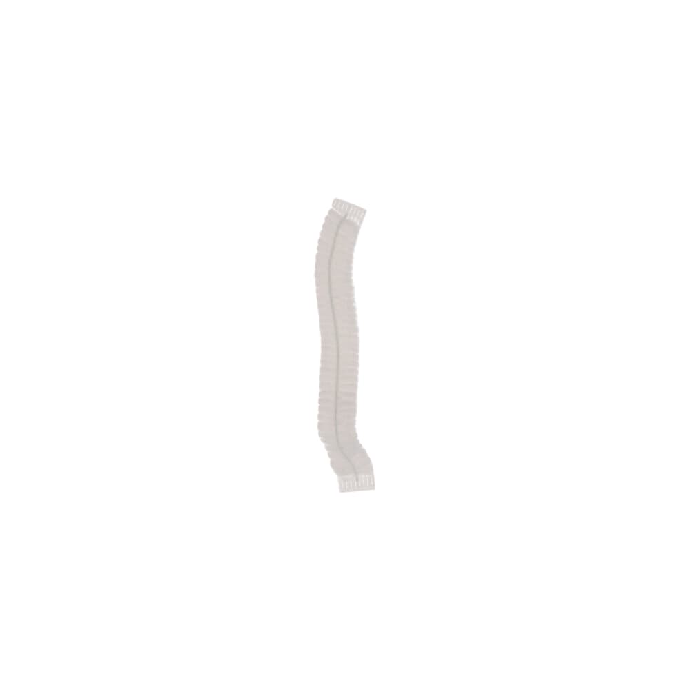 Haarnet CMT clip non-woven L 53cm PP wit 100 stuks 4