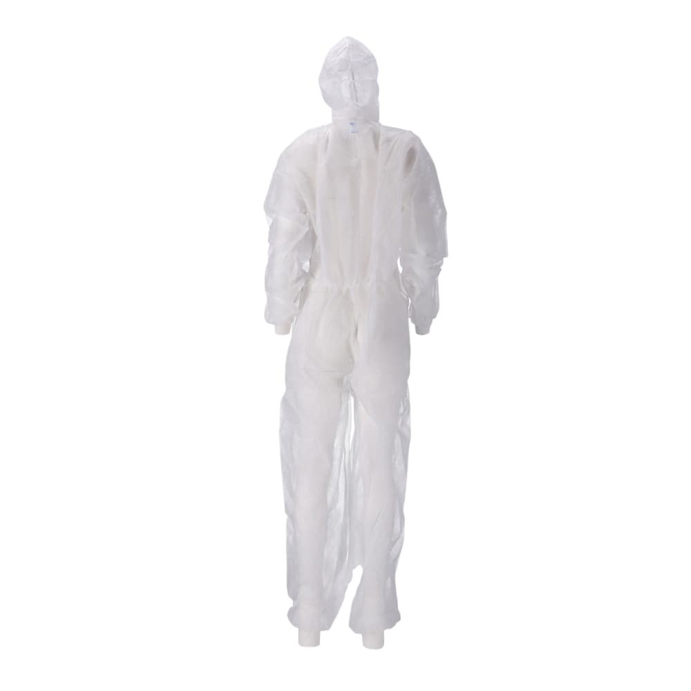 Overall CMT L non-woven ritssluiting PP wit 50 stuks 3