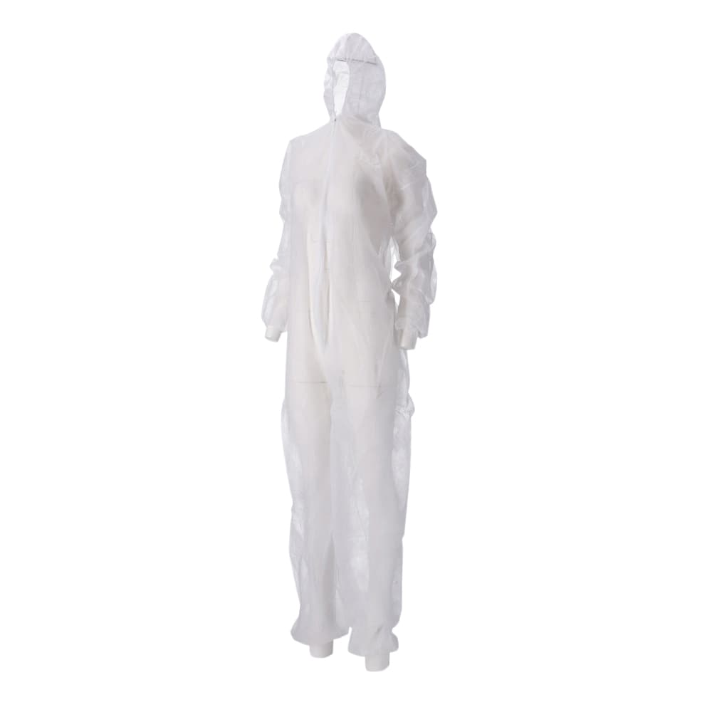 Overall CMT M non-woven ritssluiting PP wit 50 stuks 2