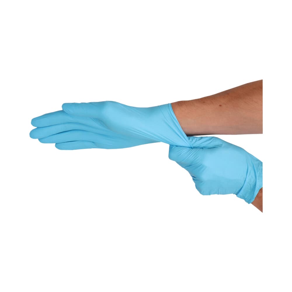 Handschoen CMT M nitril blauw 100 stuks 3
