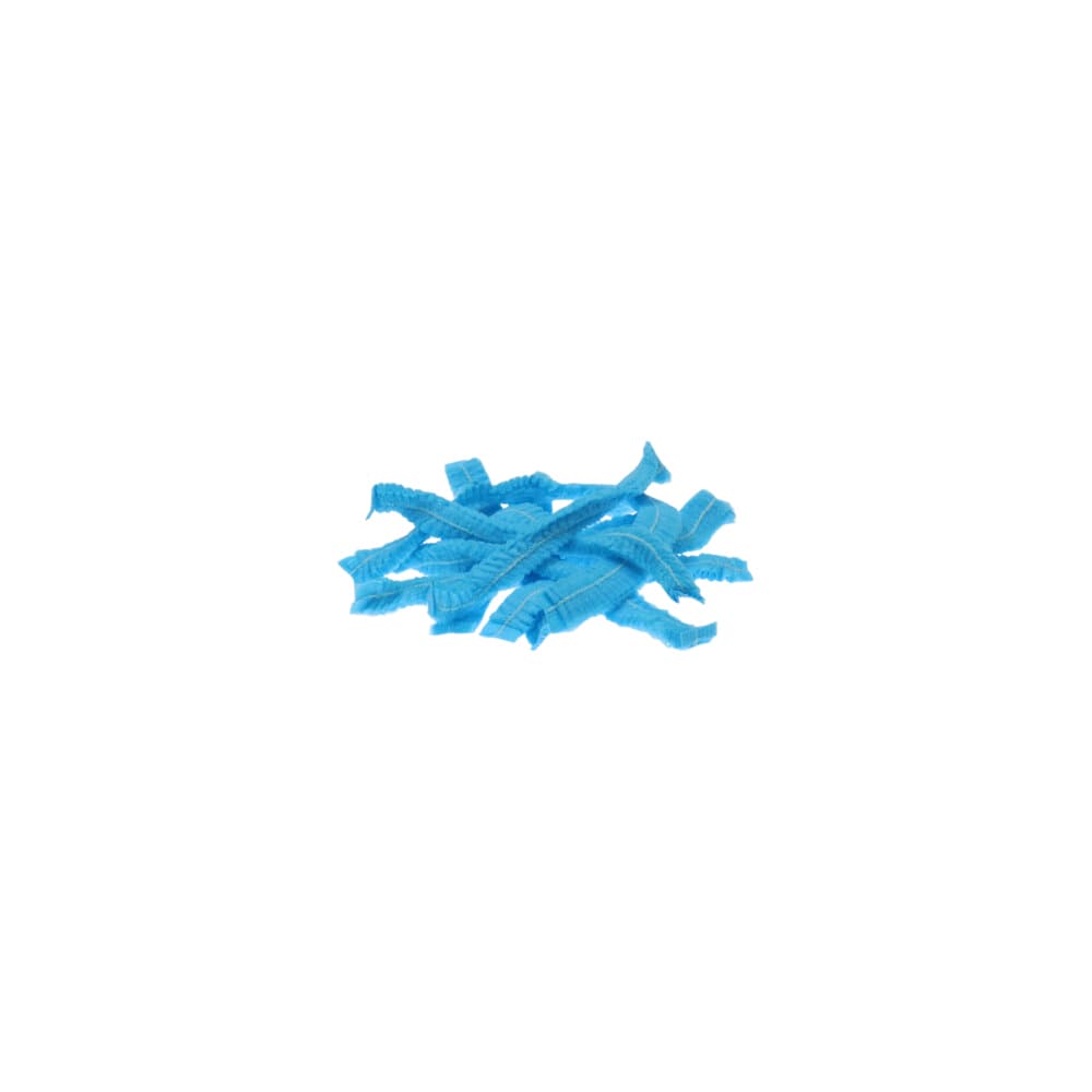Haarnet CMT clip non-woven M 50cm PP blauw 100 stuks 5