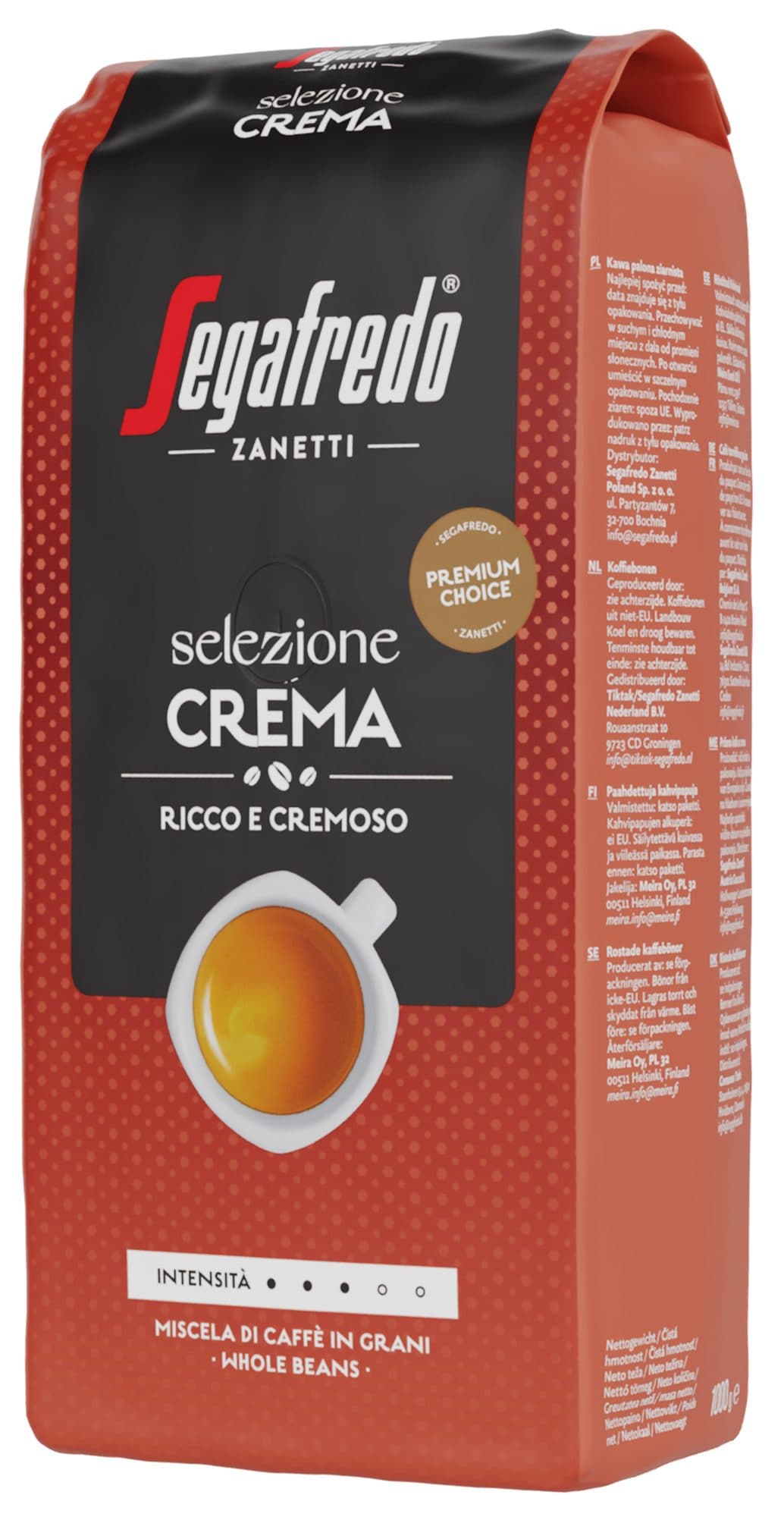 Koffie Segafredo Selezione Crema bonen 1000 gram 3