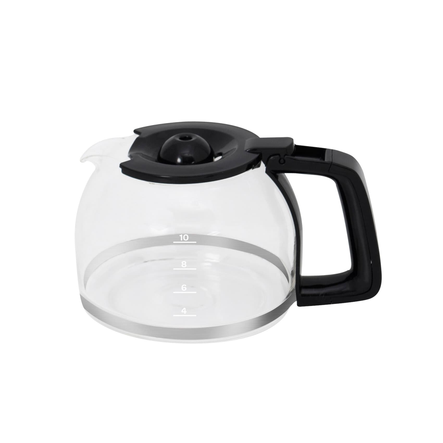 Koffiezetapparaat Inventum 1.25liter zwart met rvs 2