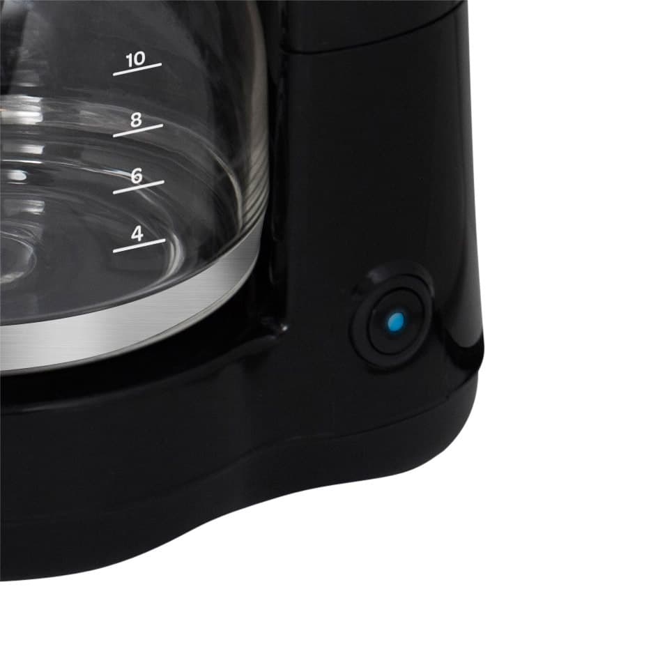 Koffiezetapparaat Inventum 1.25liter zwart met rvs 4
