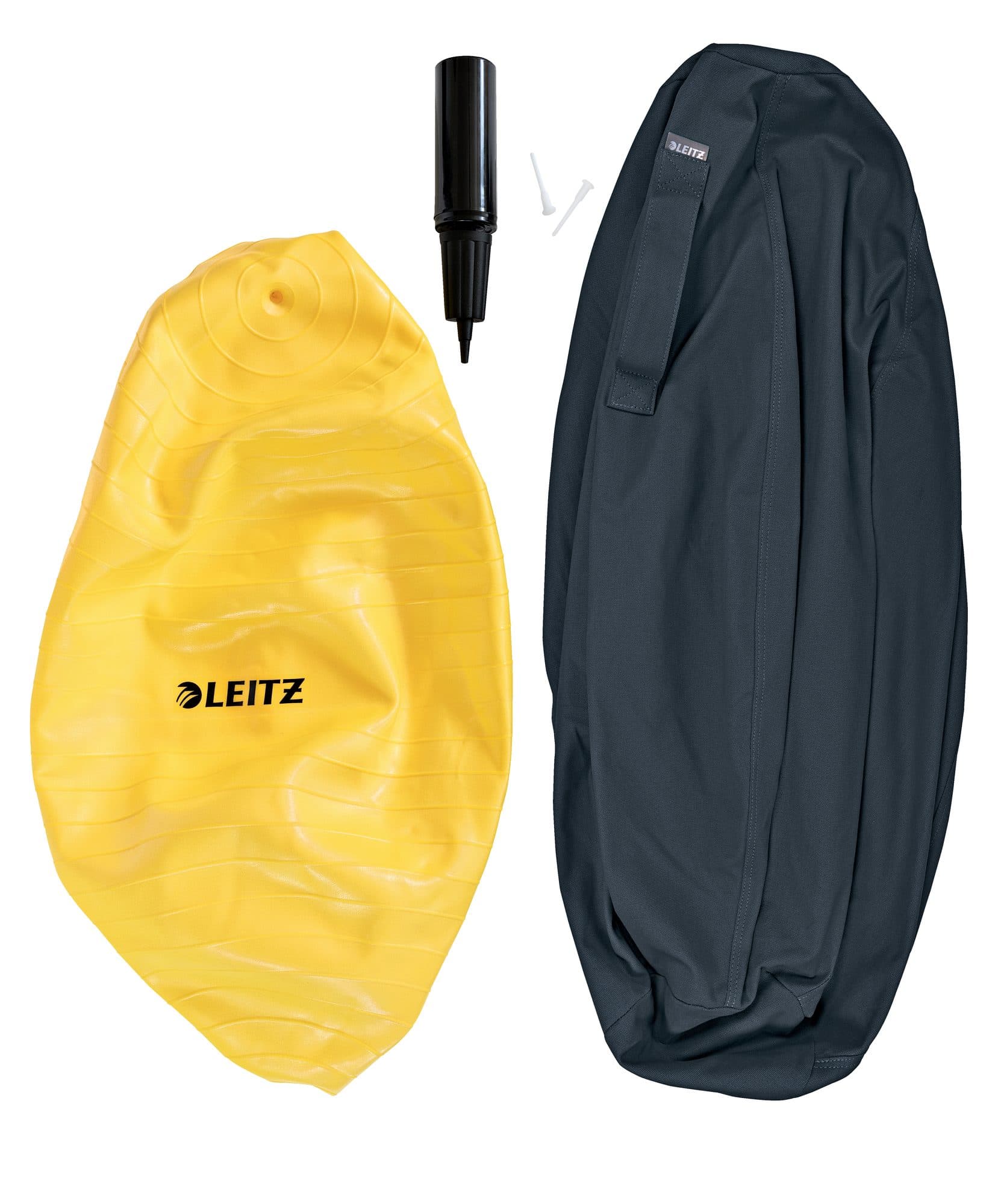 Actieve zitbal Leitz Ergo Cosy 65cm donkergrijs 3