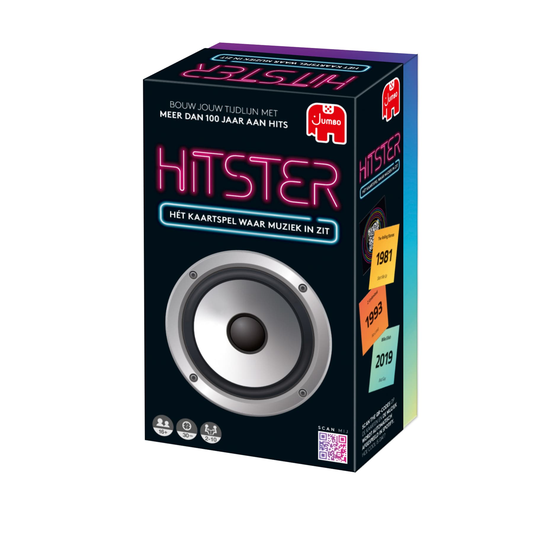 Kaartspel Hitster 16+ waar muziek in zit 2