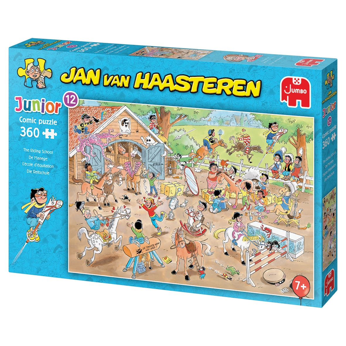 Puzzel Jan van Haasteren Junior The Riding School 360 stukjes 3
