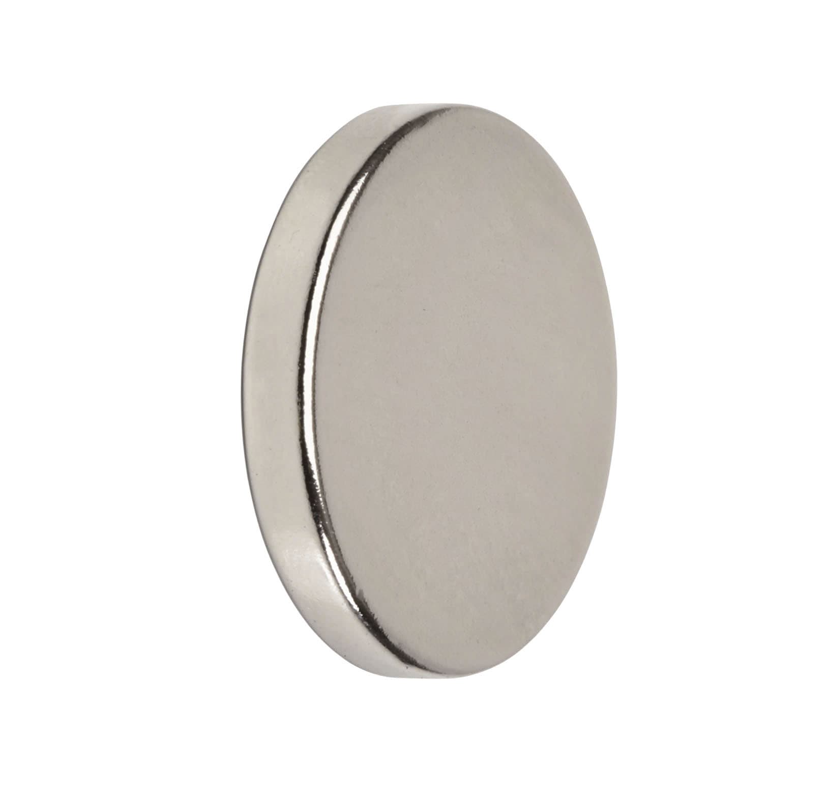 Magneet MAUL Neodymium rond 20x3mm 4.2kg 4 stuks 2
