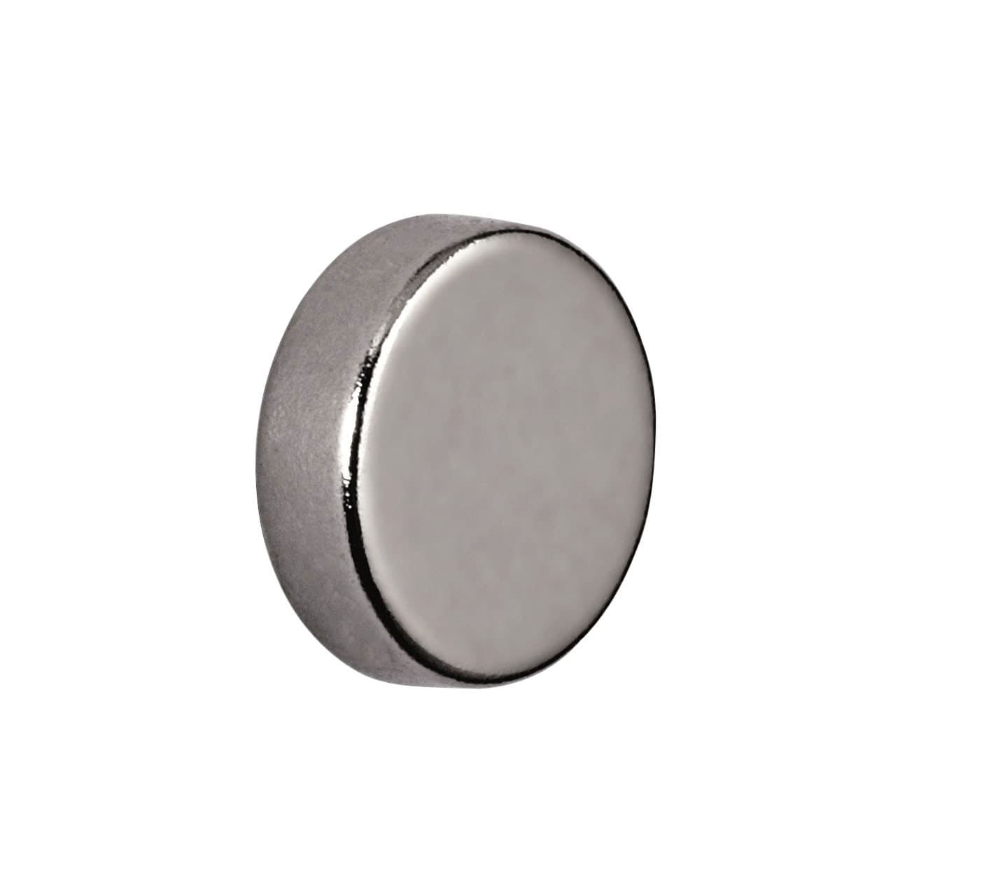 Magneet MAUL Neodymium rond 10x3mm 2kg 10 stuks 2