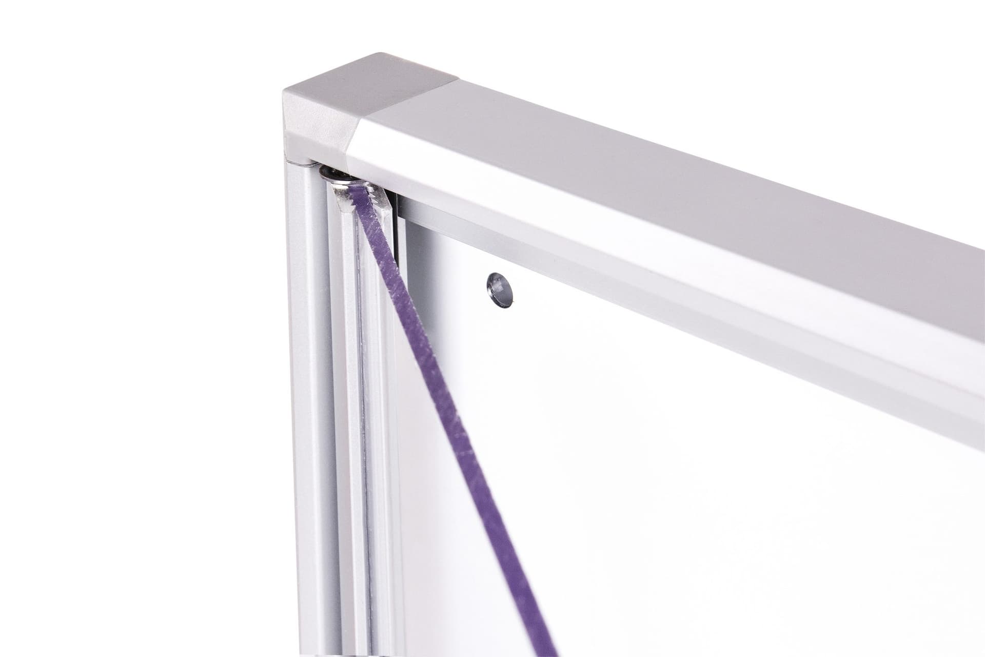 Binnenvitrine wand MAULextraslim whiteboard 6xA4 met slot 5