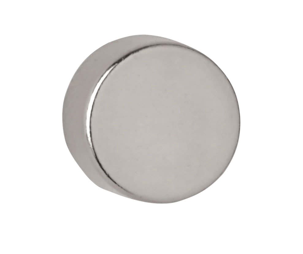 Magneet MAUL Neodymium rond 8x5mm 2.4kg 10 stuks