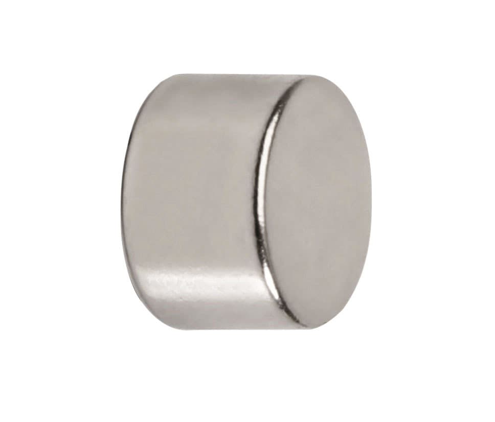 Magneet MAUL Neodymium rond 8x5mm 2.4kg 10 stuks 2