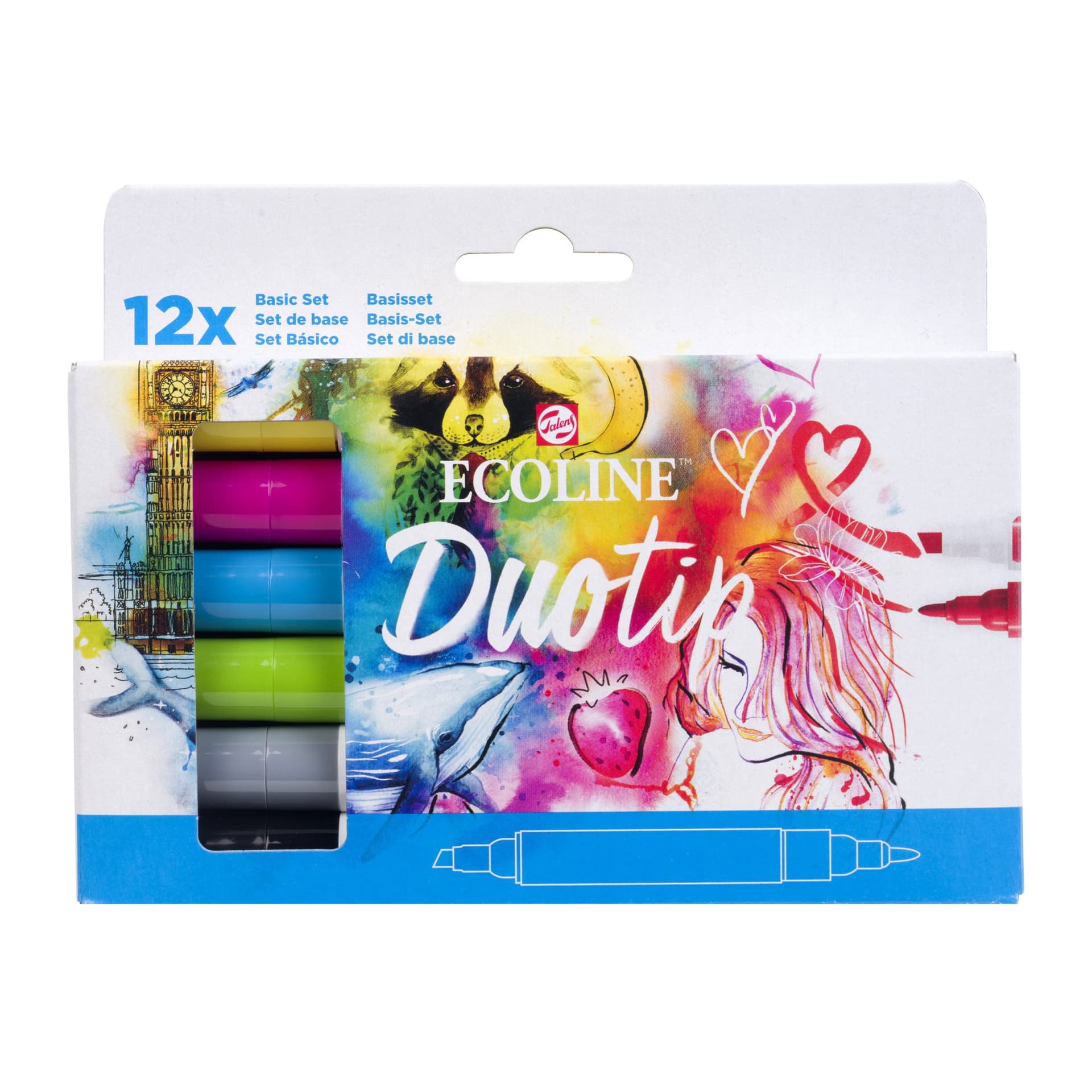 Duotip Talens Ecoline set à 12 stuks basis 3