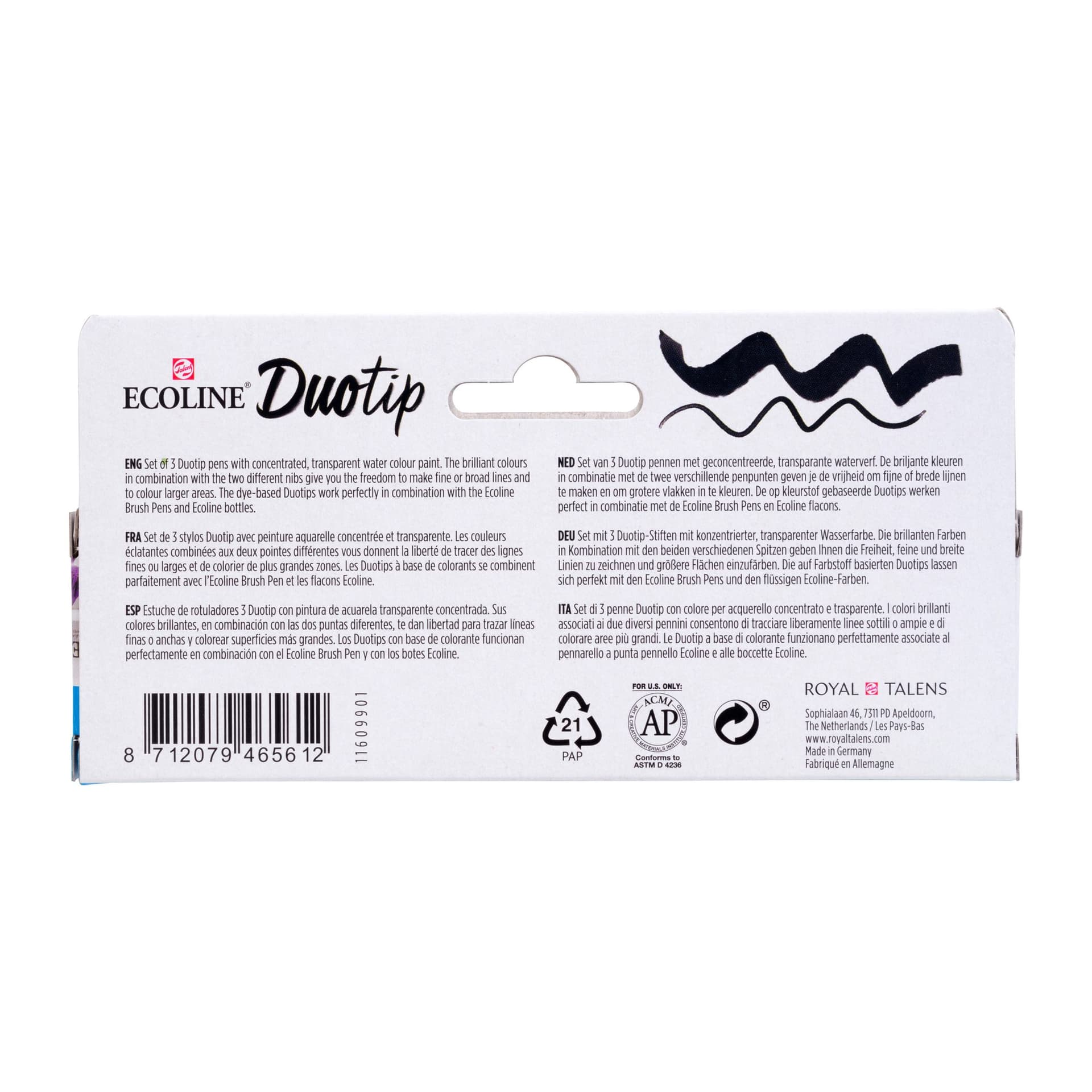 Duotip Talens Ecoline set à 3 stuks secundair 4