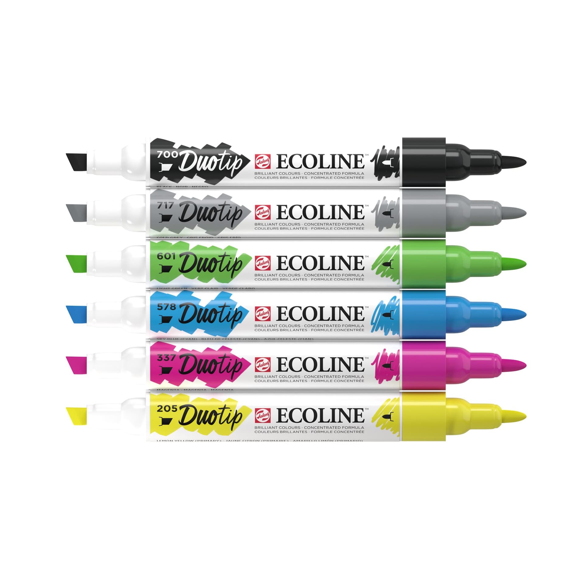Duotip Talens Ecoline set à 6 stuks basis 2