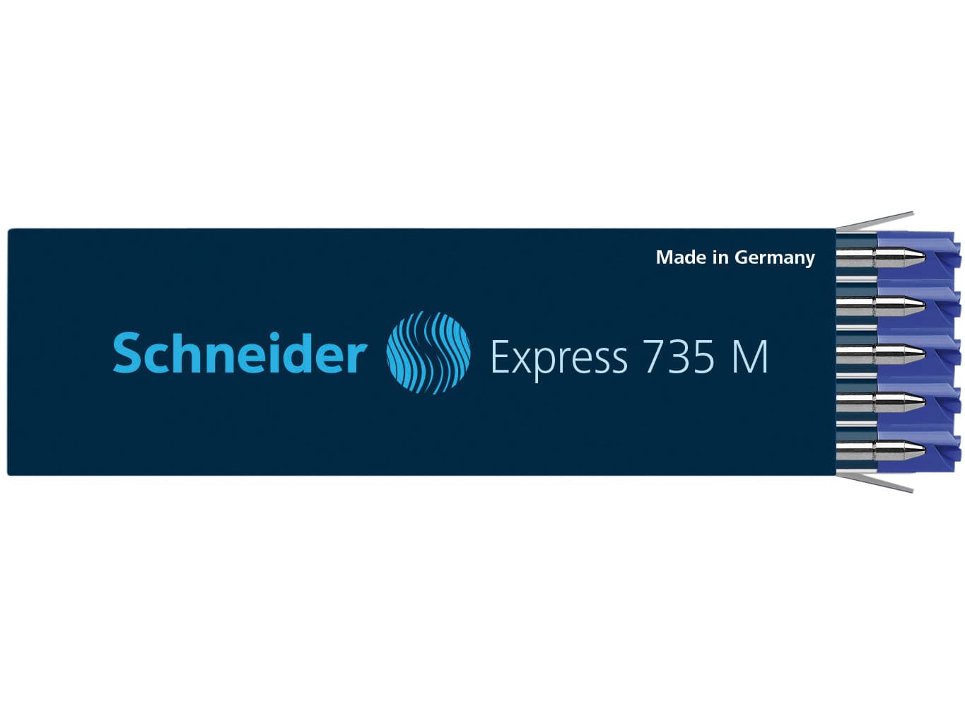 Balpenvulling Schneider Express 735 medium blauw 2