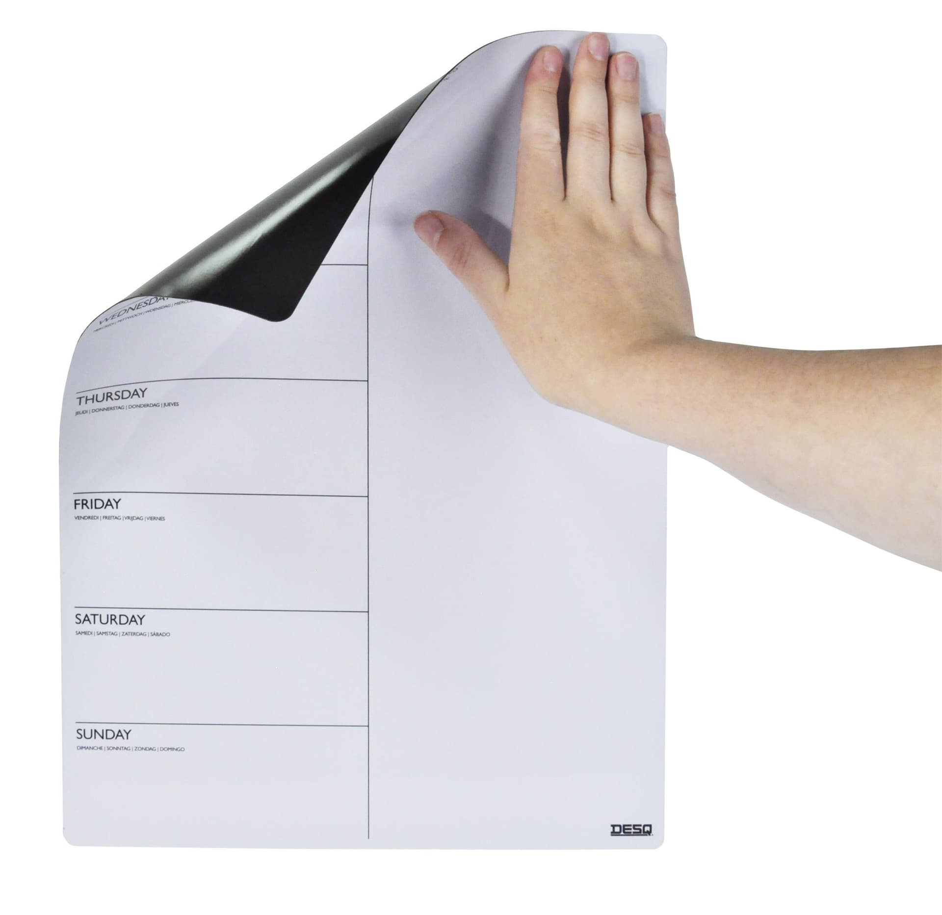 Magnetische planner Desq week 40x30cm magnetisch 3