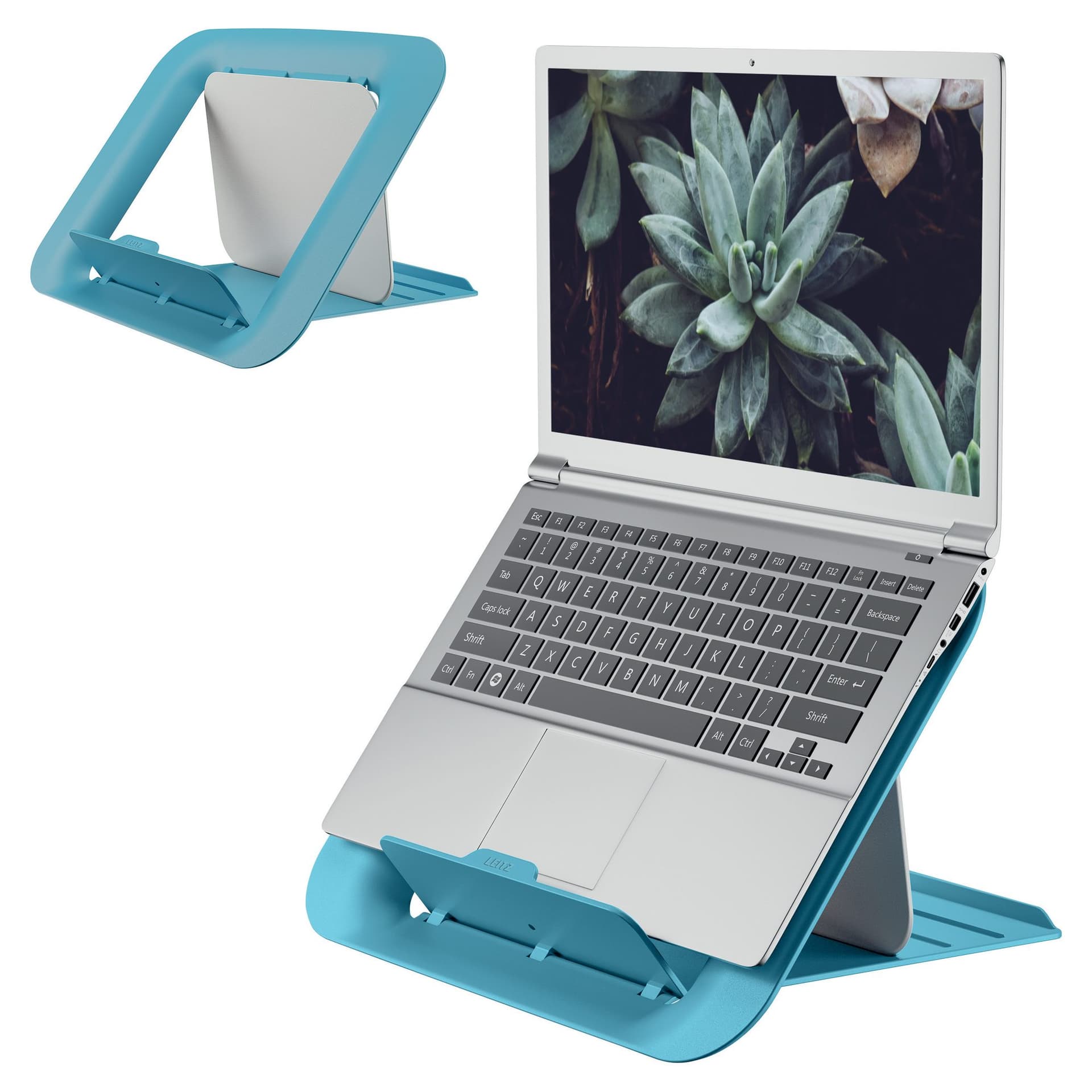 Laptopstandaard Leitz Ergo Cosy verstelbaar recyled blauw 5