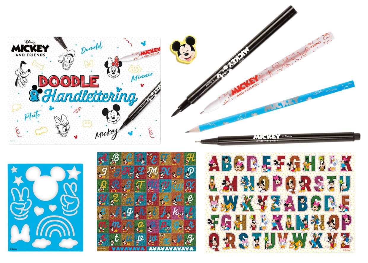 Handletterset Disney Mickey en Minnie 4