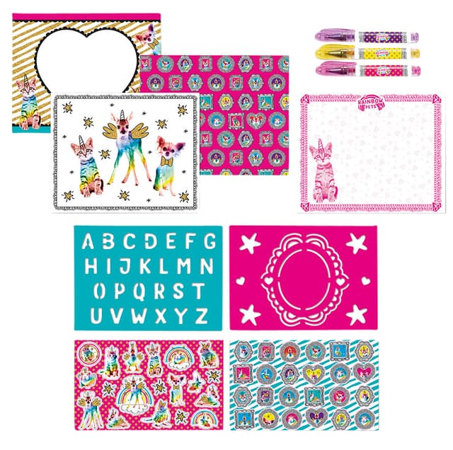Activiteitenboek Totum Rainbow Pets designer 2