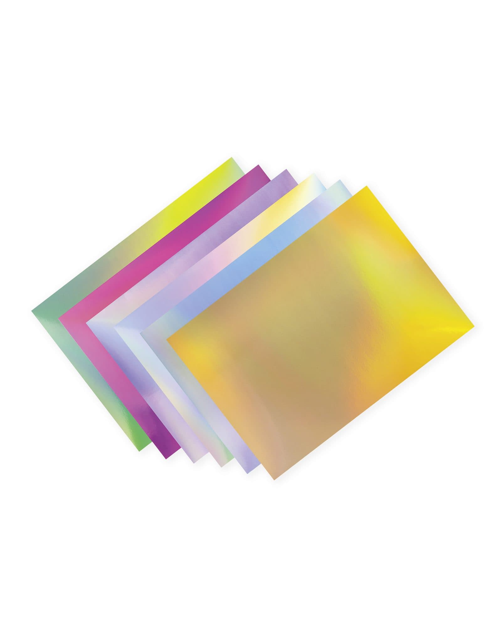 Regenboogpapier en karton Folia 24x34cm 120gr en 250gr 12 vel 6 tinten 2
