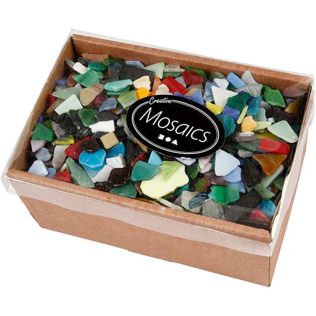 Mozaïek Creativ Company grootte 8-20mm dikte 2-3mm 2kg assorti 2
