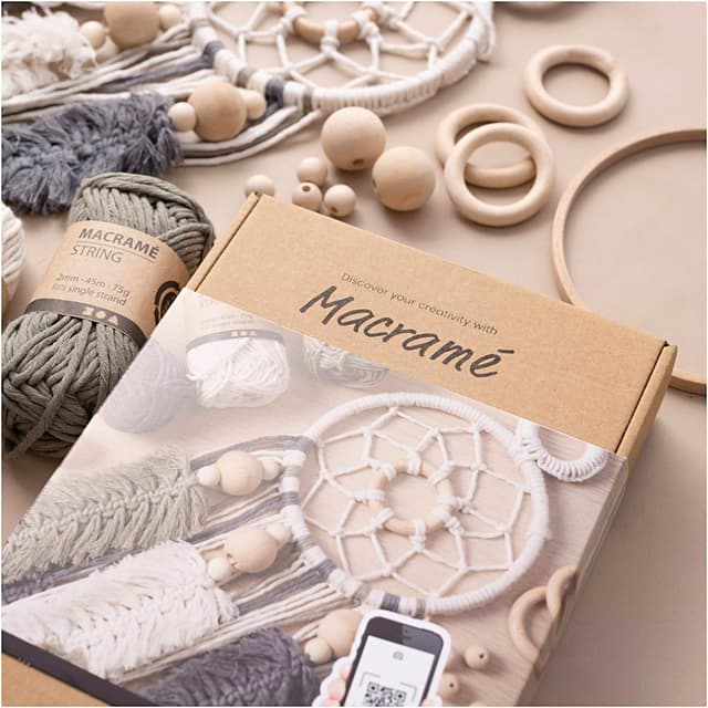 Macramé Creativ Company DIY 16-delig 2