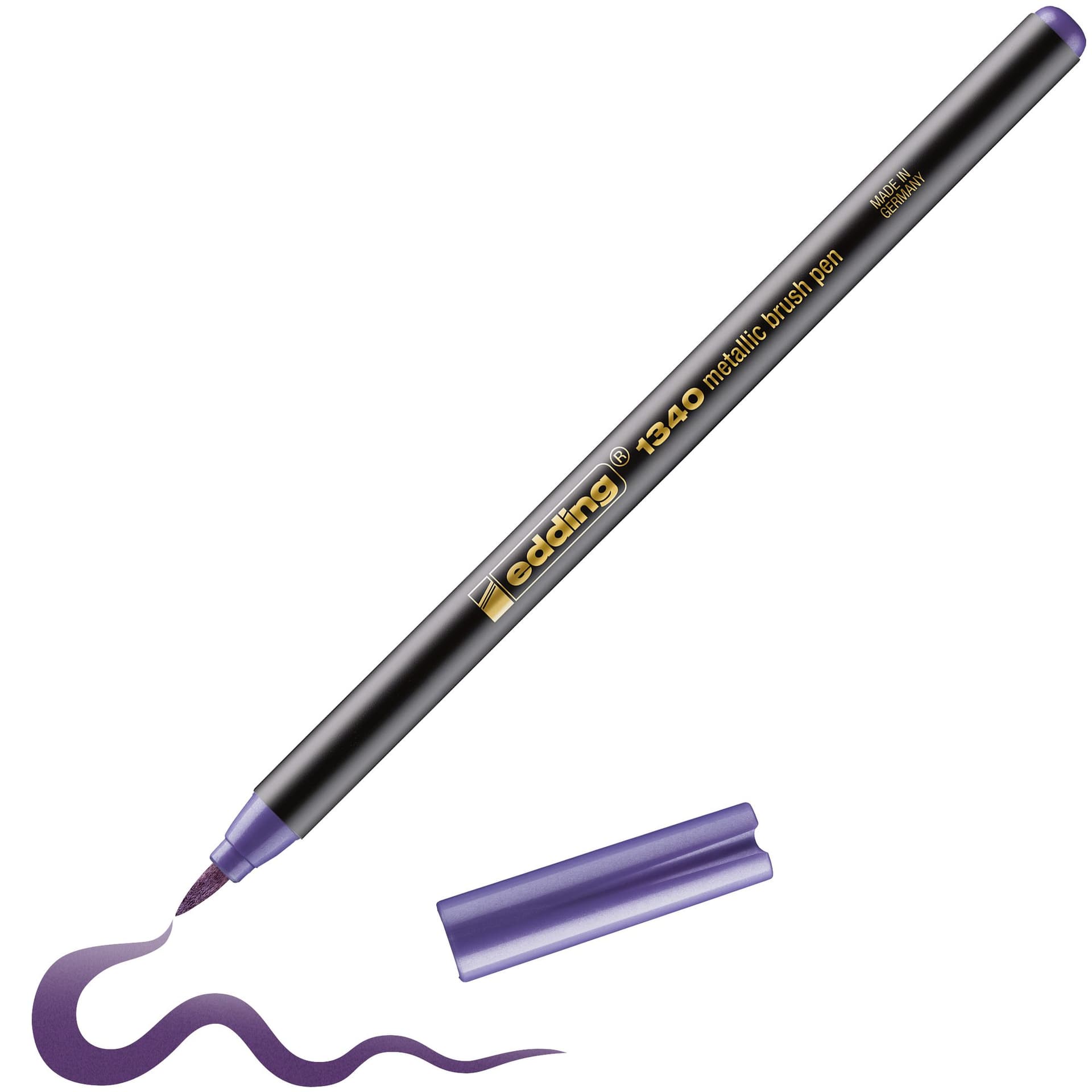 Brushpen edding 1340 metallic violet 3