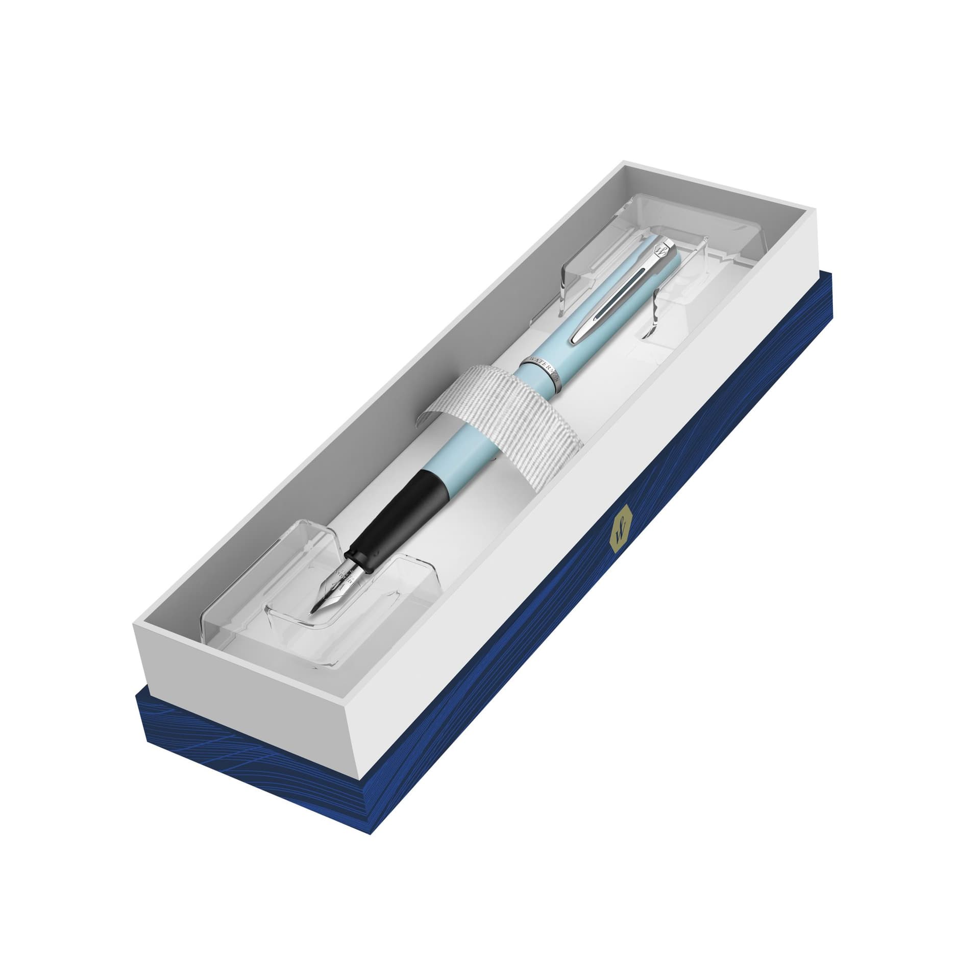 Vulpen Waterman Allure pastel blue CT fijn 8