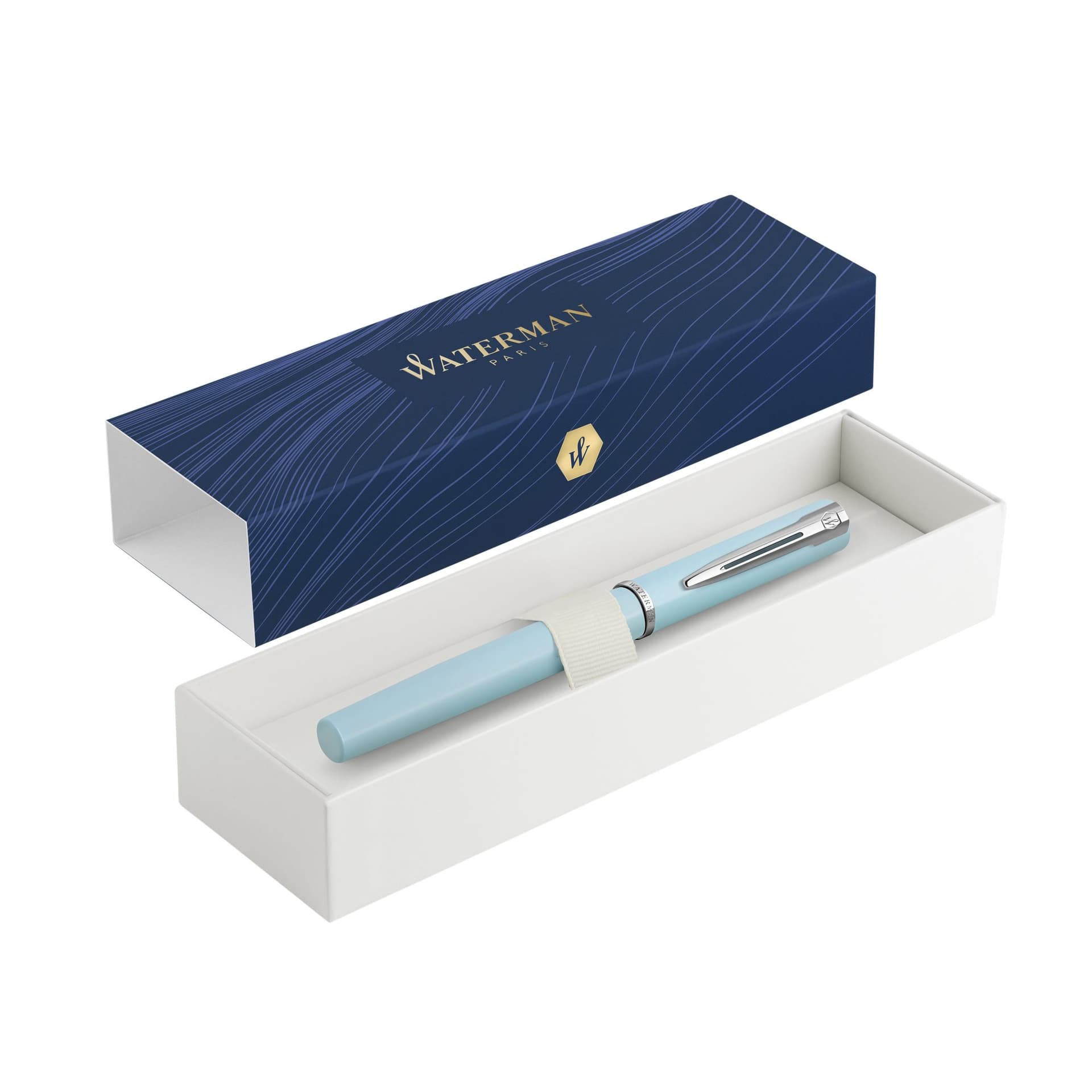 Vulpen Waterman Allure pastel blue CT fijn 2