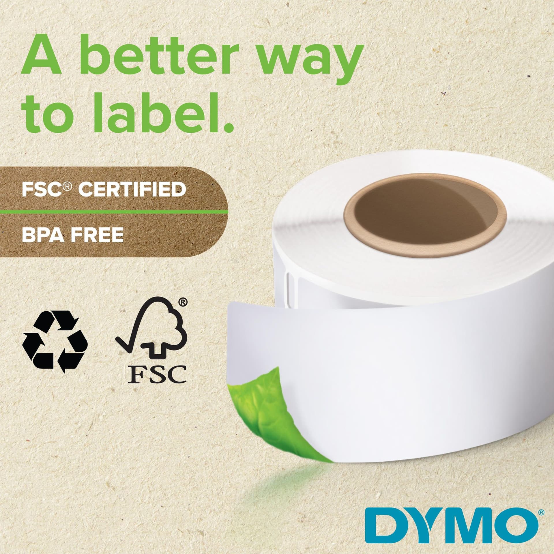 Etiket Dymo LabelWriter adressering 25x54mm 6 rollen á 500 stuks wit 4