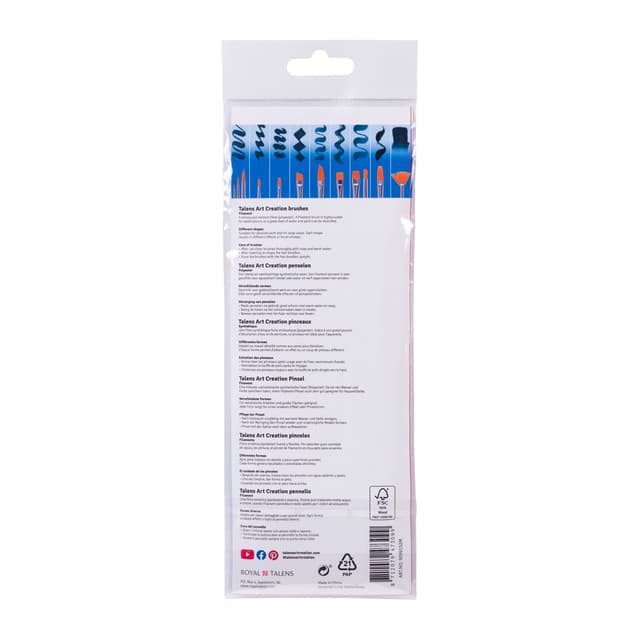 Penseel Talens Art Creation filament 12 stuks S 2