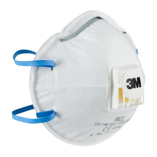 Stofmasker 3M voor schuren 8822 FFP2 met ventiel 5 stuks 5