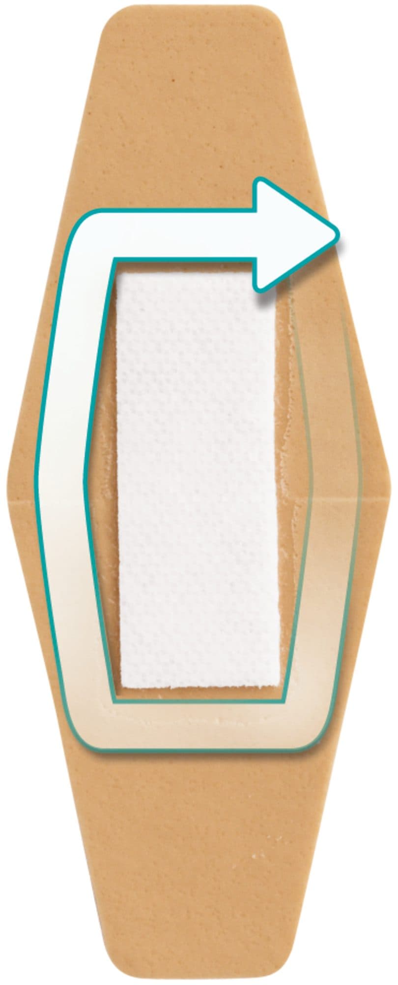 Wondpleister Nexcare active flexible foam waterbestendig 30 stuks assorti 2