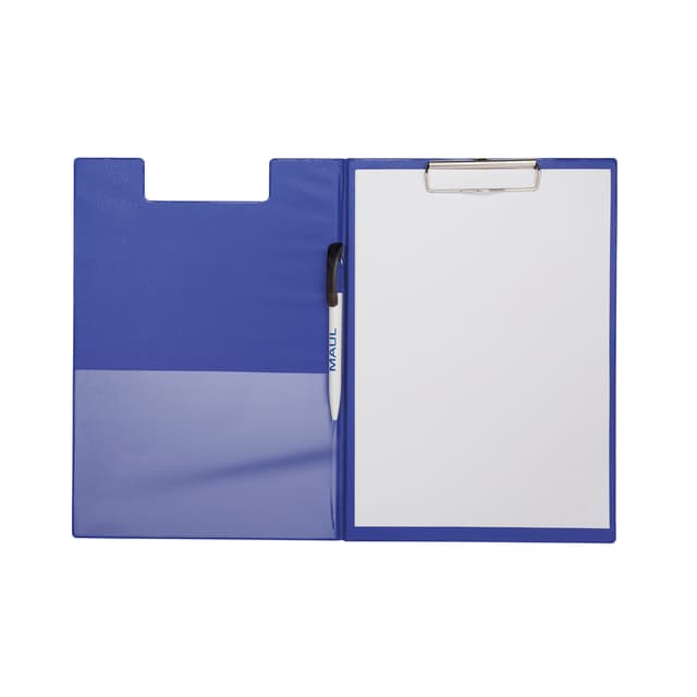 Klembordmap MAULpoly A4 staand PP-folie blauw 3