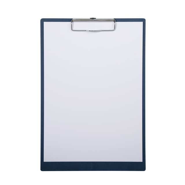 Klembord MAULbalance A4 staand versterkt 3mm karton blauw 3