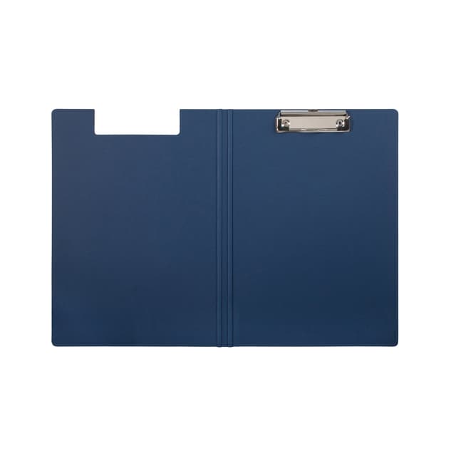 Klembordmap MAULbalance A4 versterkt karton rug 8mm blauw 3