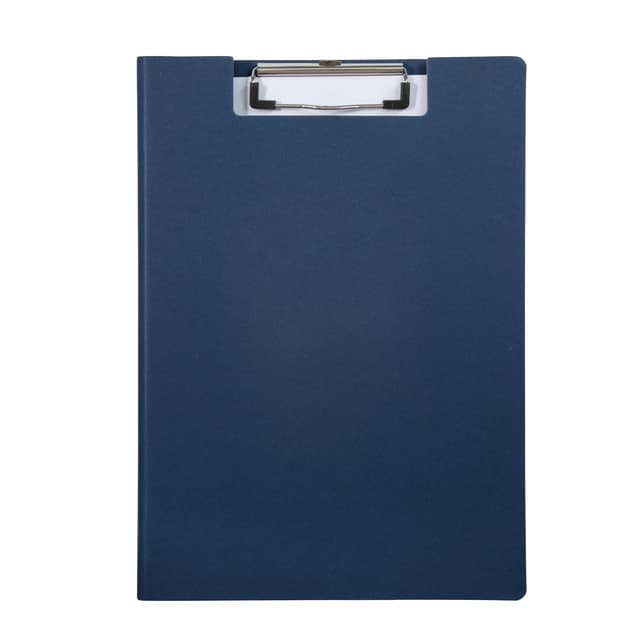 Klembordmap MAULbalance A4 versterkt karton rug 8mm blauw 5