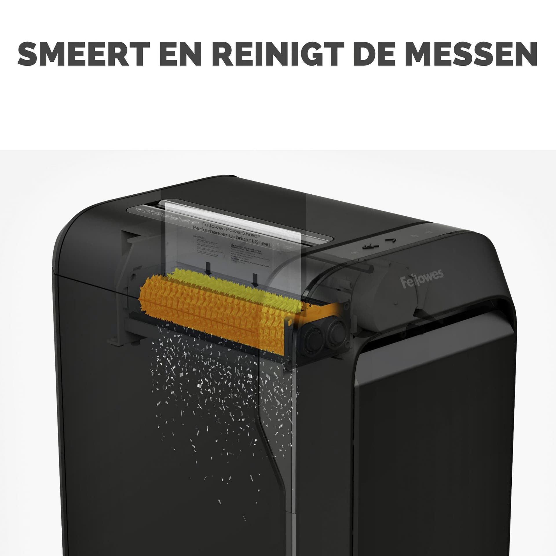 Olievellen voor papiervernietiger Fellowes Powershred Performance+ 10 vel 4
