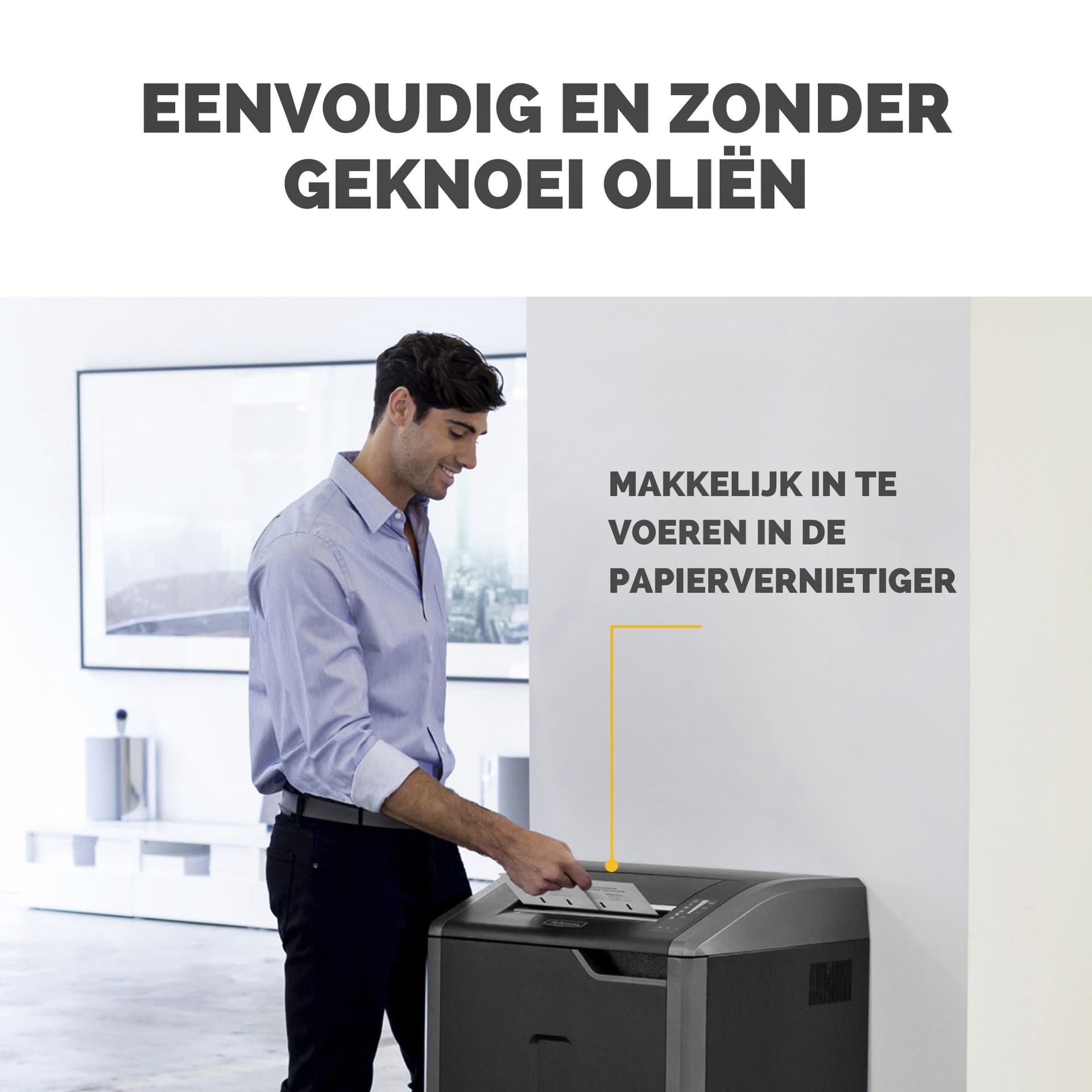 Olievellen voor papiervernietiger Fellowes Powershred Performance+ 10 vel 5