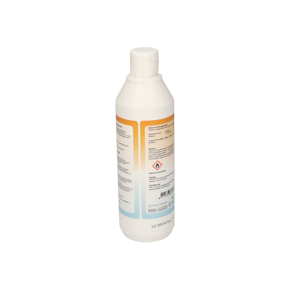 Desinfectie CMT Spray-Away alcohol 500ml exclusief verstuiver 2