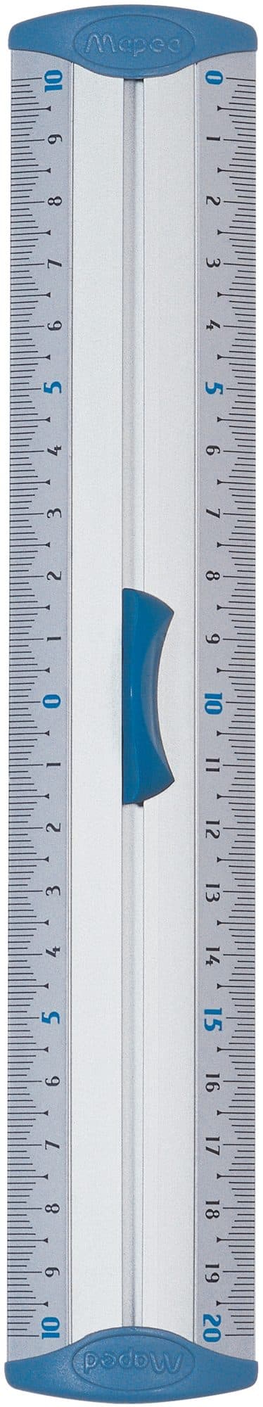 Liniaal Maped met handgreep 20cm aluminium 2