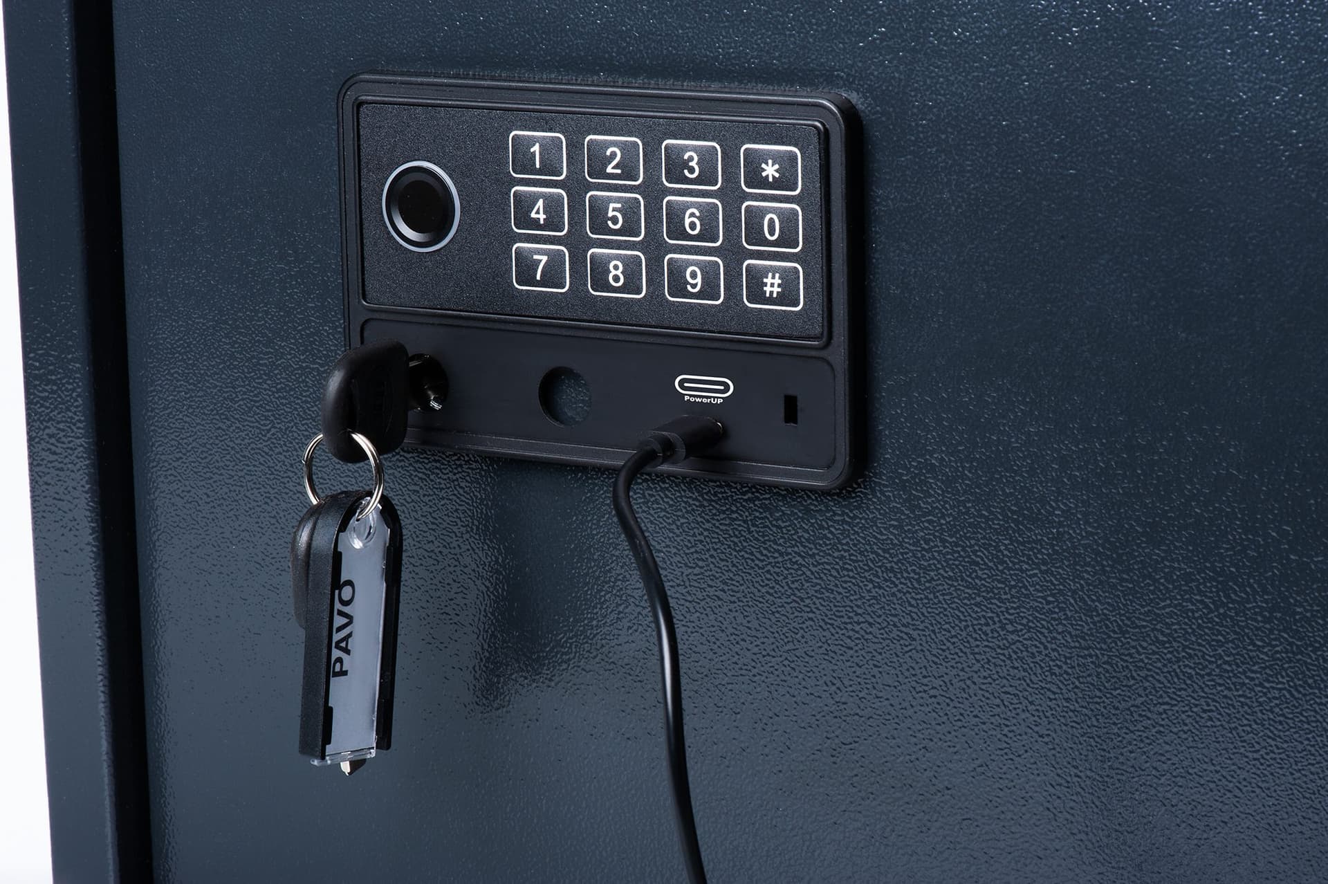 Sleutelkast Pavo High security Magnettag 50 haken 575x450x77mm 6
