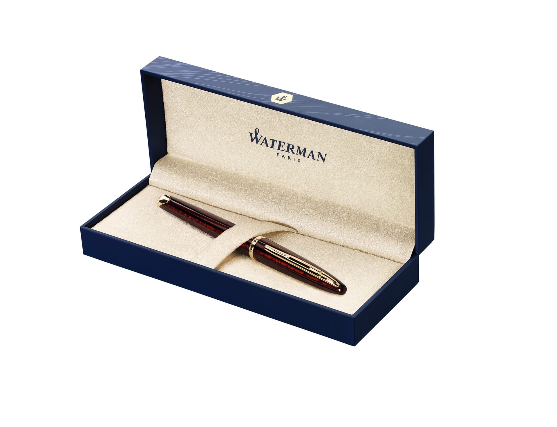 Vulpen Waterman Carène Marine amber GT medium 2