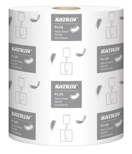Poetspapier Katrin Plus medium 1-laags 870 vel wit 64403
