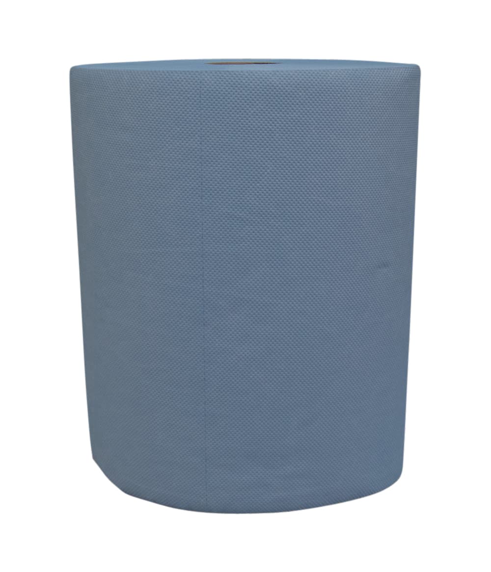 Poetspapier Katrin Industrial groot 2-laags 500 vel blauw 481108 2