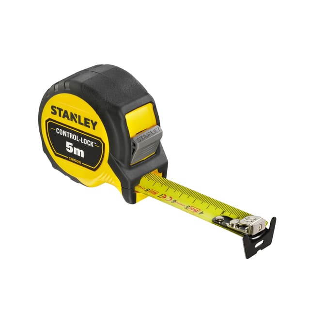Rolmaat Stanley Control-Lock 5 meter 25mm 3