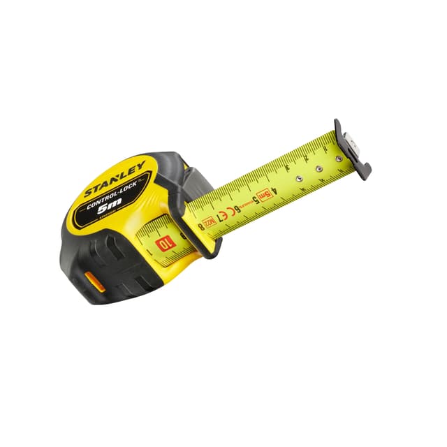 Rolmaat Stanley Control-Lock 5 meter 25mm 5